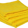 Kirkland Ultra Plush Yellow Microfibre Cloths