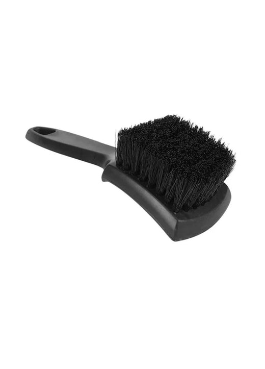 Rubber scrubber tyre brush