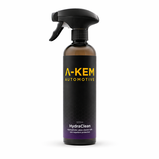 HydraClean: Your Hydrophobic Exterior Glass Cleaner
