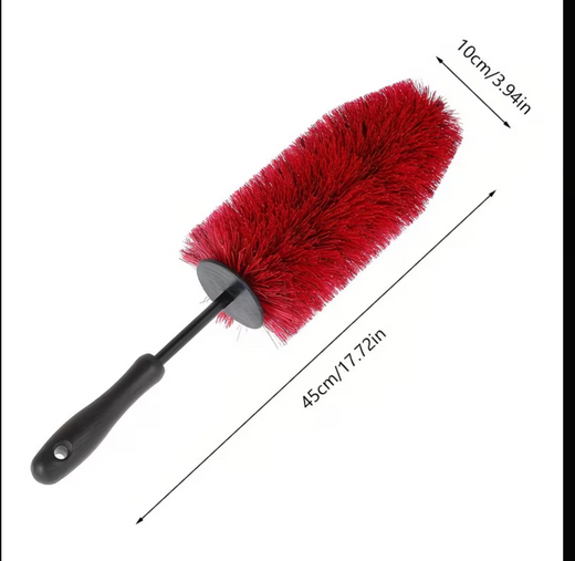 Easy wheel cleaning brush large