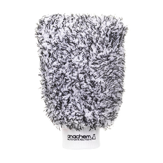 Black and White microfibre car wash glove